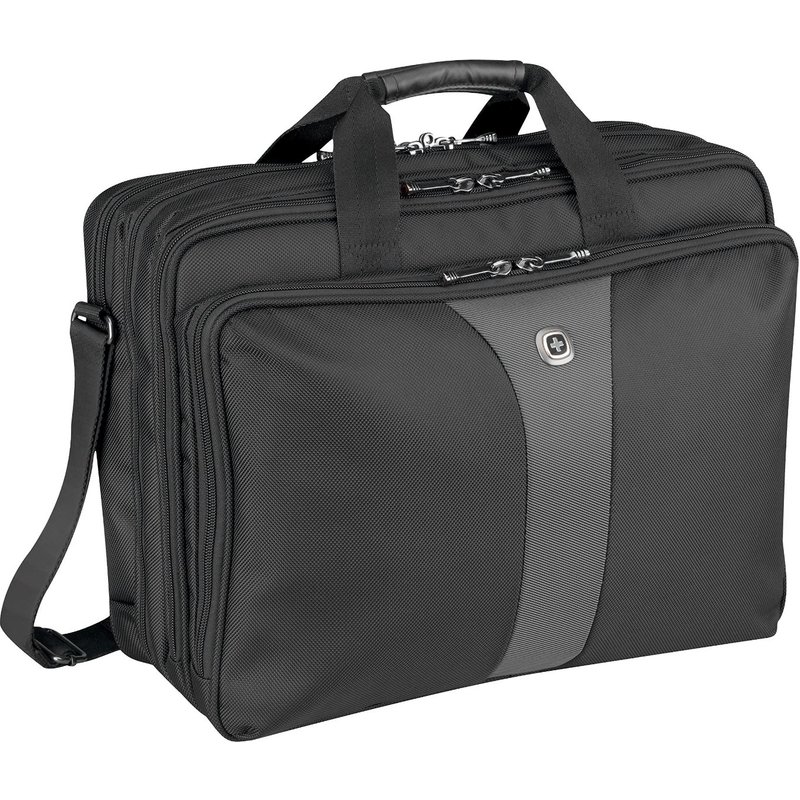 Wenger/SwissGear 600655 notebook case 43.2 cm (17") Briefcase Bla