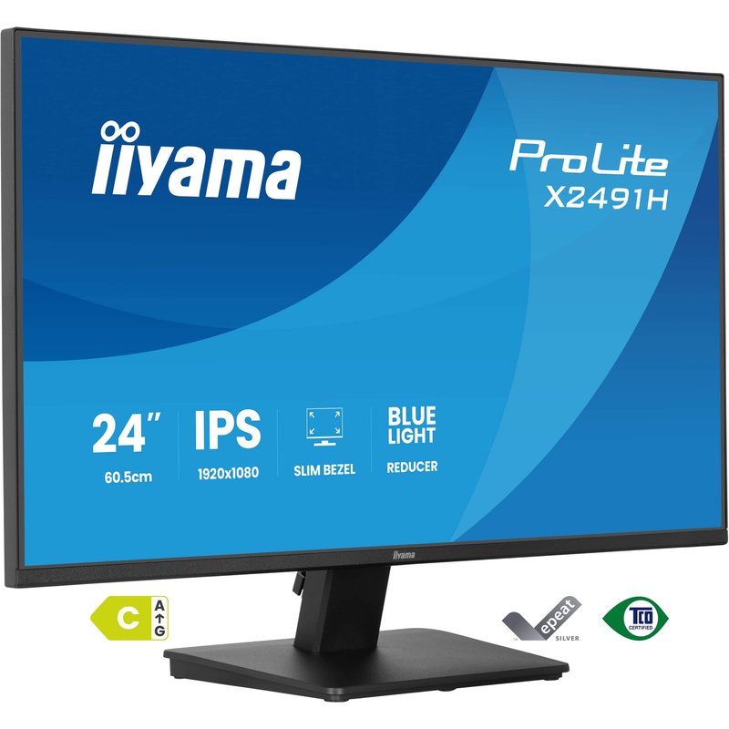 iiyama ProLite X2491H-B1 computer monitor 60.5 cm (23.8") 1920 x