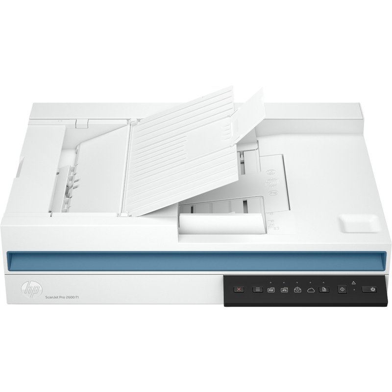 HP ScanJet Pro 2600 f1 89 x 148 mm 1200 x 1200 DPI 1200 x 1200 DPI 48 bit 24 bit 25 ppm