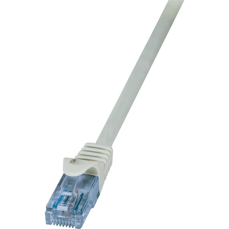 LogiLink CP3012U networking cable Grey 0.25 m Cat6a U/UTP (UTP)