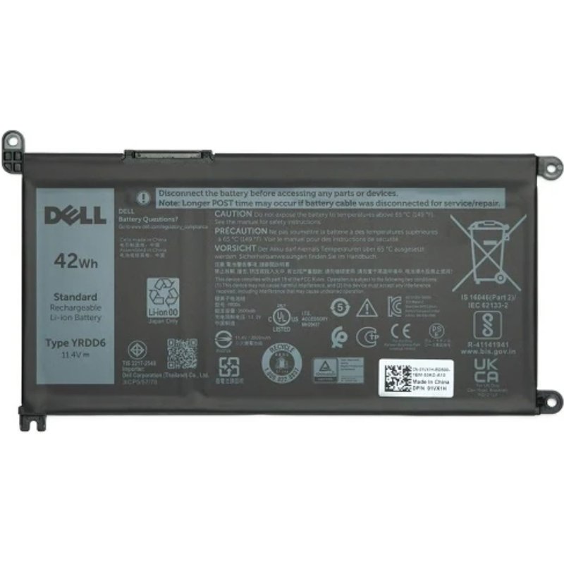 Origin Storage Dell Battery Lat 5420 3 Cell 42WHR M3KCN