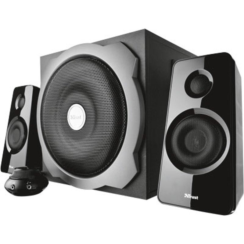 Trust Tytan 2.1 speaker set 60 W PC Black 2.1 channels