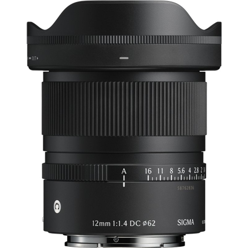 Sigma 12mm F1.4 DC Contemporary MILC Ultra-wide lens Black