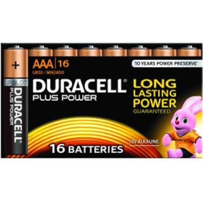Duracell MN2400B16 household battery Single-use battery AAA Alkaline