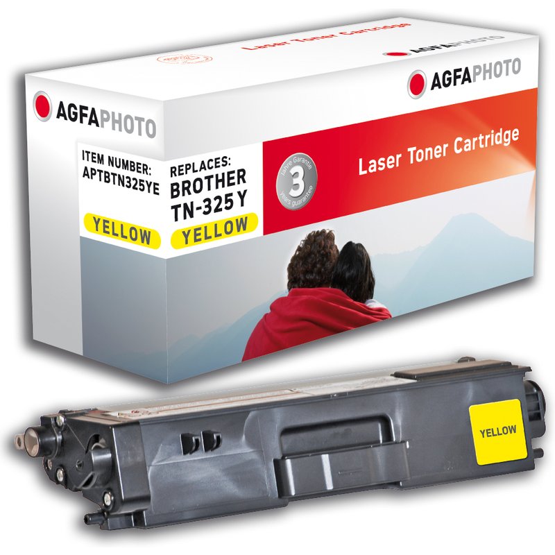 AgfaPhoto APTBTN325YE toner cartridge Yellow 1 pc(s)