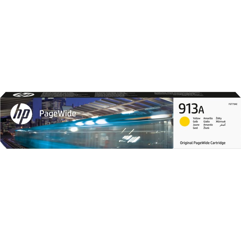 HP F6T79AE/913A Ink cartridge yellow. 3K pages ISO/IEC 24711 38ml for