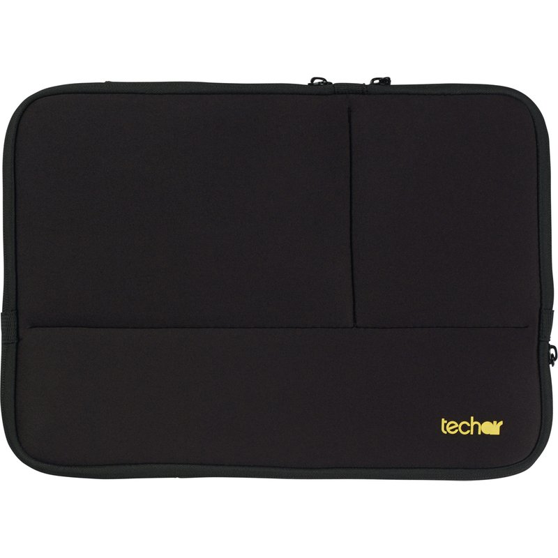 Techair TANZ0330v2 12-13.3" Neoprene Plus Sleeve. Case type: Sleeve case Maximum screen size: 33.8 cm (13.3") Number of compartments: 1 Number of front pockets: 3. Weight: 240 g. Surface coloration: Pattern