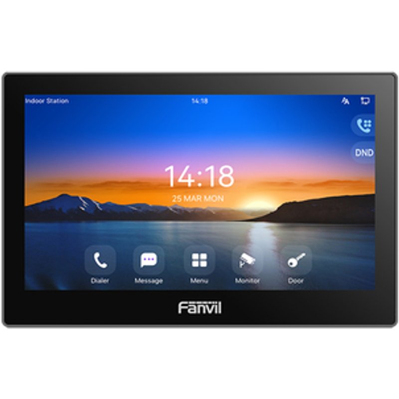 Fanvil I504W video intercom system 17.8 cm (7") Black
