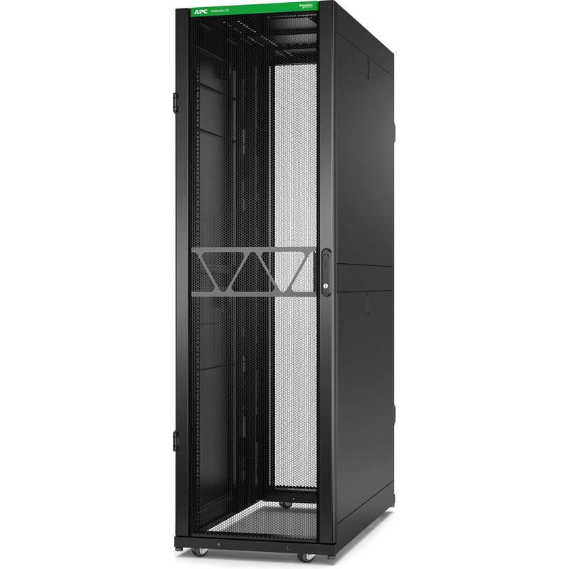 APC NetShelter SX Server Rack Gen 2 - 42U - 1991H x 600W x 1200D mm - Black - Height x19' Width x41.26' Depth - Steel - 2250.04 lb Rolling Capacity