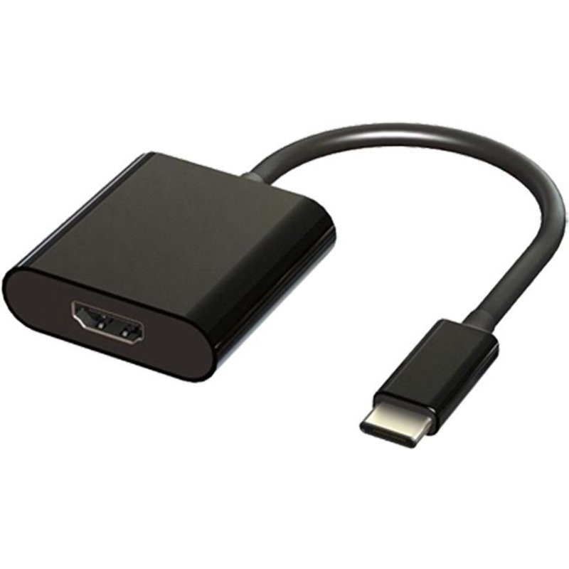 FDL 0.15M USB TYPE C TO HDMI ADAPTOR CABLE (M-F)
