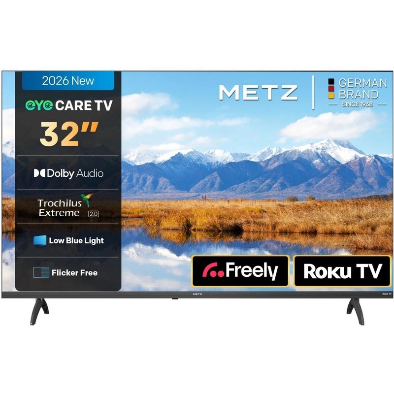 Metz 32MTF6000ZUK 32" 2K DLED Smart TV - Black