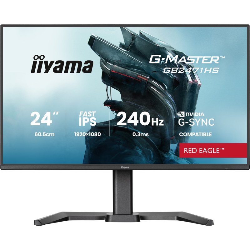 iiyama G-MASTER GB2471HS-B1 computer monitor 60.5 cm (23.8") 1920
