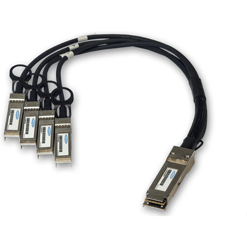 Origin Storage DAC-QSFP-4SFP-10G-3M Dell Compatible Direct Attach Copp