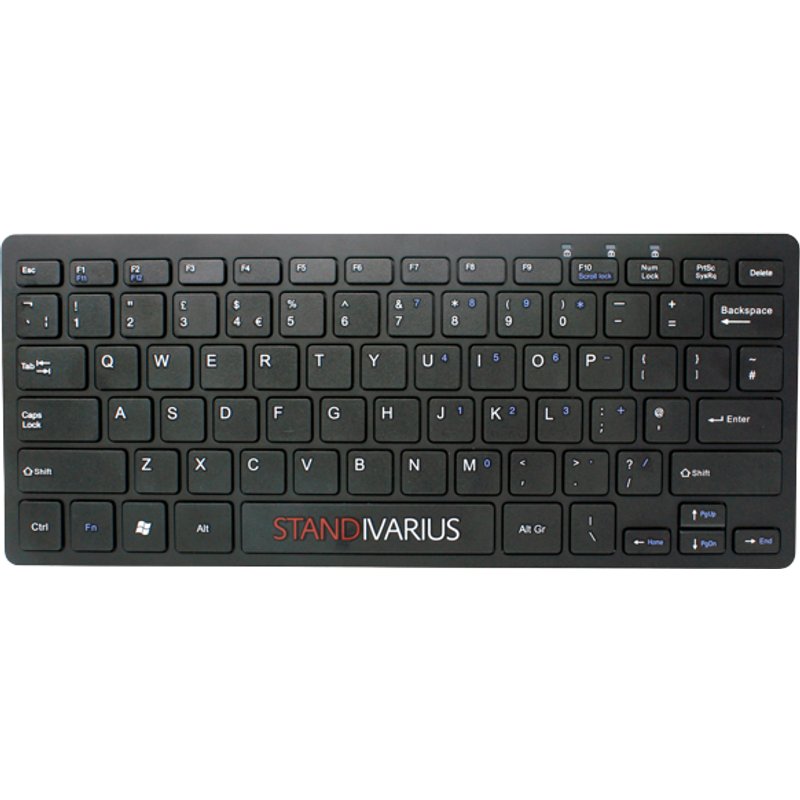 STANDIVARIUS Piano II USB keyboard QWERTY English Black