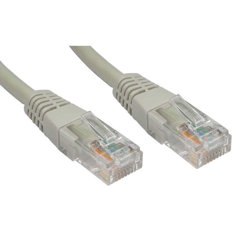 Cables Direct ERT-607. Cable length: 7 m Cable standard: Cat6 Cable shielding: U/UTP (UTP) Connector 1: RJ-45 Connector 2: RJ-45 Product colour: Grey