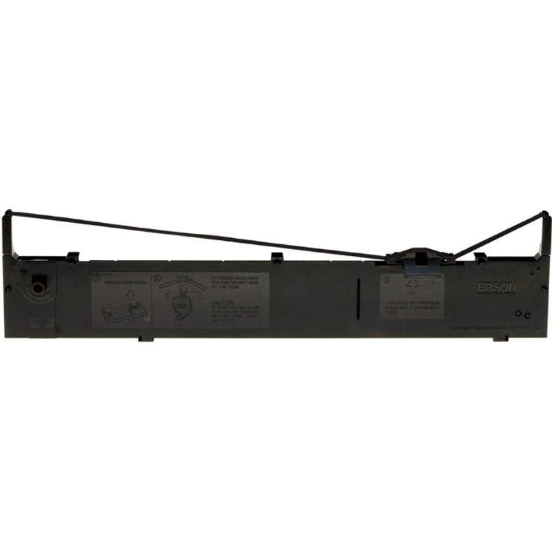 Epson SIDM Black Ribbon Cartridge for LQ-2x70/2x80/FX-2170/2180 (C13S015086) - LQ-2190N - LQ-2190 - Epson LQ-2180 - Epson LQ-2080 Black Dot Matrix 24-pin 8000000 characters Black
