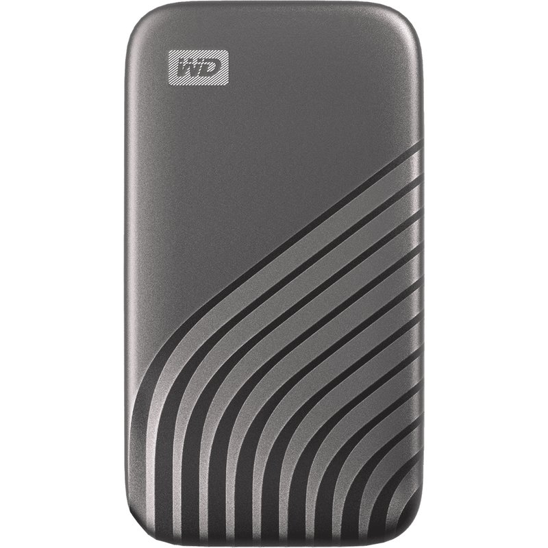 Western Digital My Passport 4 TB USB Type-C 3.2 Gen 2 (3.1 Gen 2) Grey