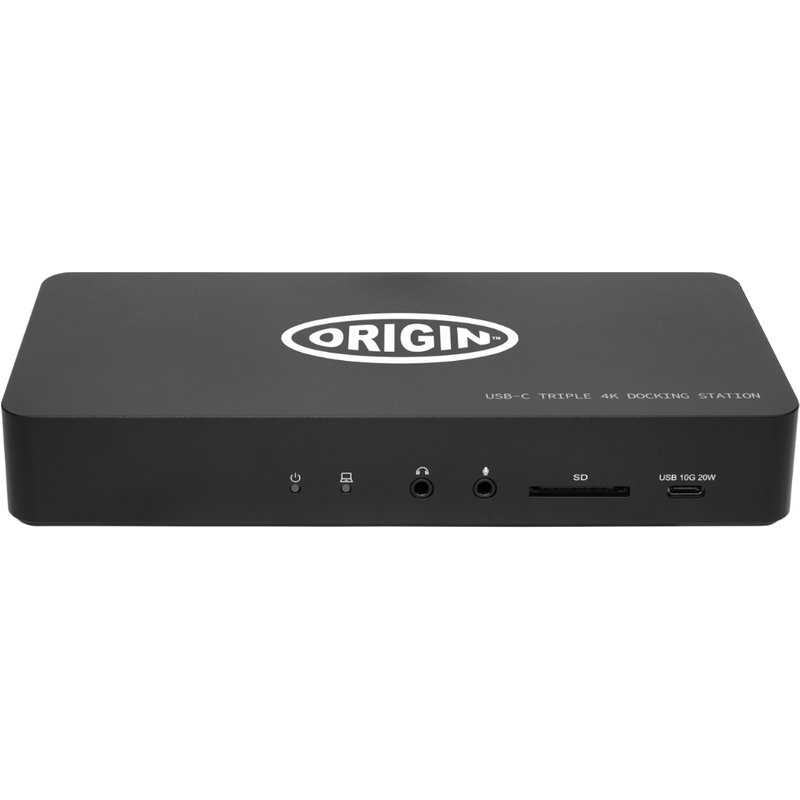 Origin Storage Docking Station USB-C/A Triple 4K EQV to DELL D6000