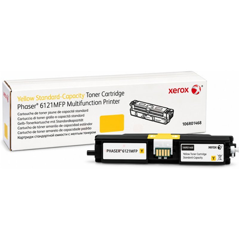Xerox 106R01468 Toner yellow. 2.6K pages/5% for Xerox Phaser 6121