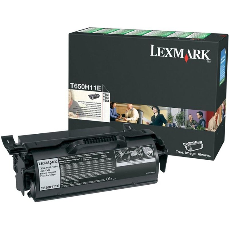 Lexmark T650H11E Toner cartridge black return program. 25K pages ISO/I