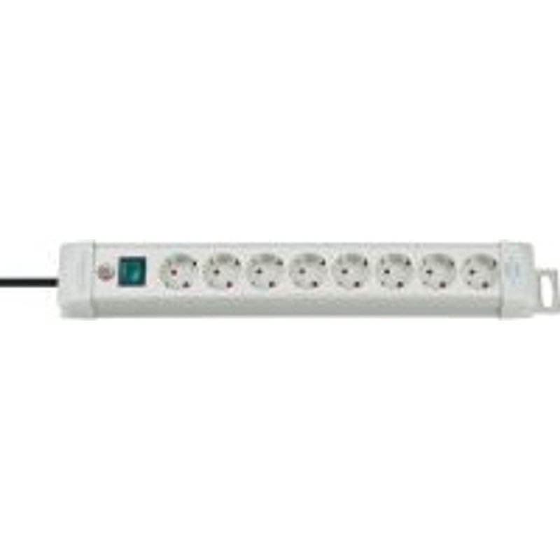 Brennenstuhl 1955580100 power extension 3 m 8 AC outlet(s) Grey