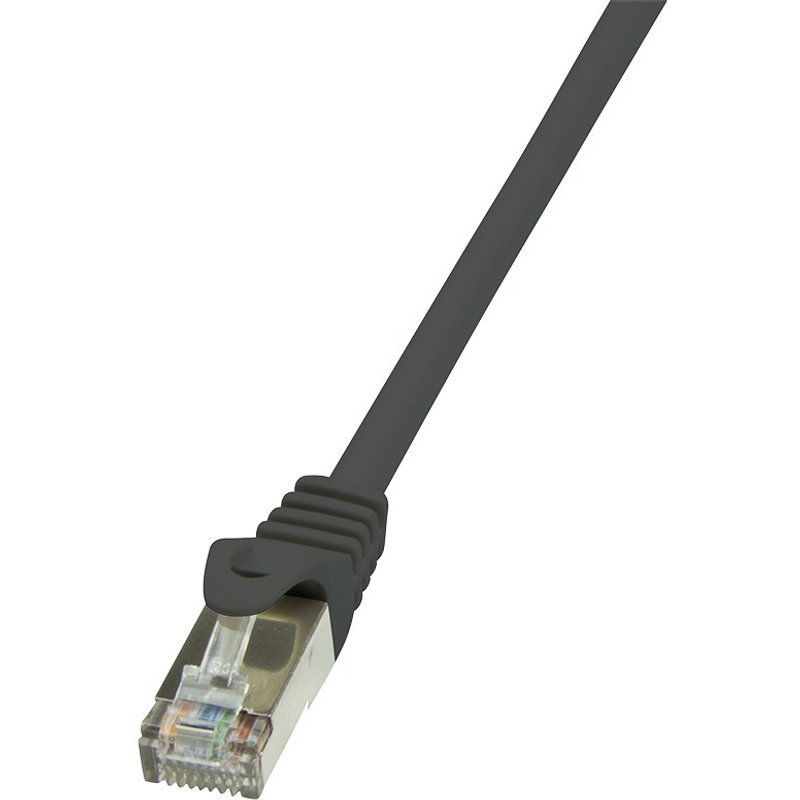 LogiLink Cat.6 U/UTP. 10m networking cable Black Cat6 U/UTP (UTP)