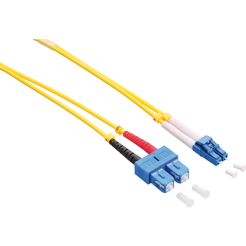LogiLink FP0LS03 InfiniBand/fibre optic cable 3 m LC SC Yellow