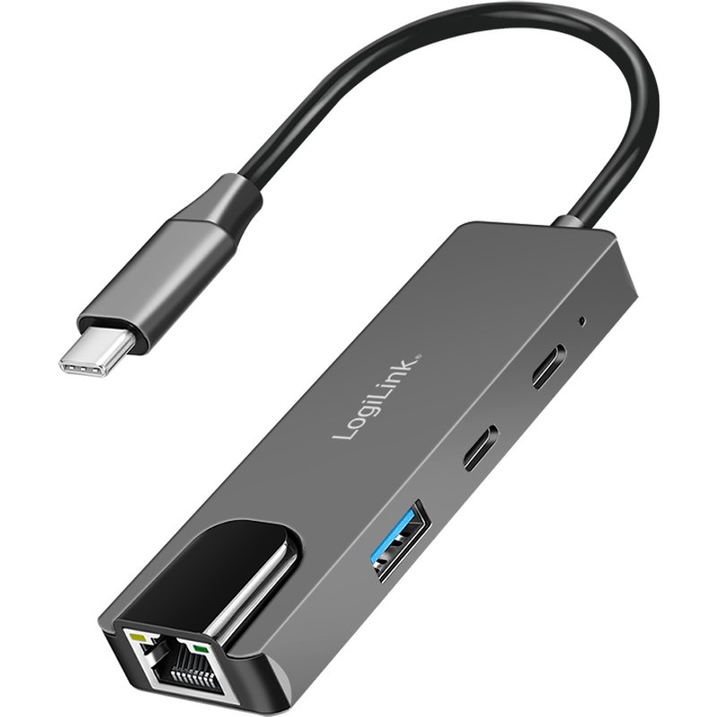 LogiLink UA0432 laptop dock/port replicator Wired USB 3.2 Gen 1 (3.1 G