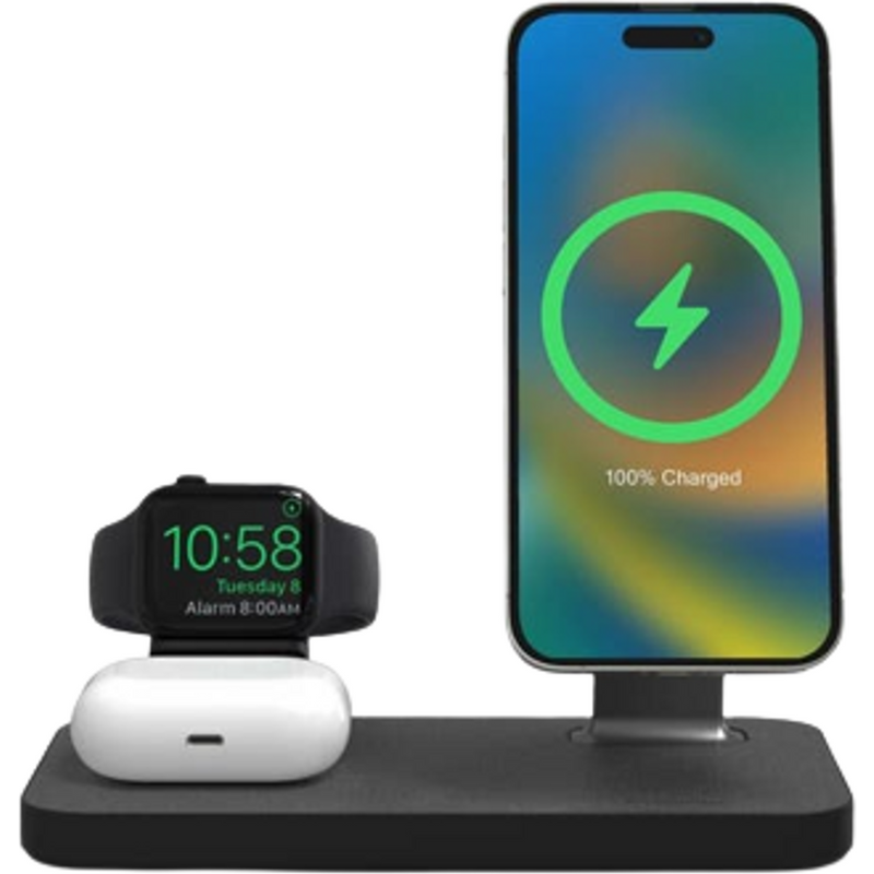 Mophie Snap+ 3in1 15W Wireless Charger for Apple iPhone / Apple Watch