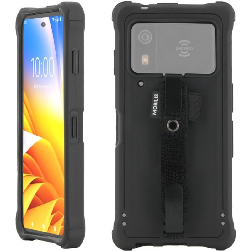 Mobilis 052061 mobile phone case 17 cm (6.7") Cover Black