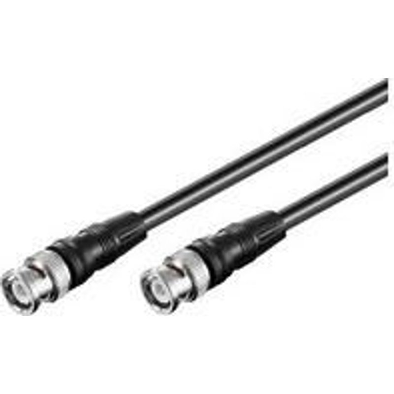 Microconnect 50423 coaxial cable 1 m BNC Black