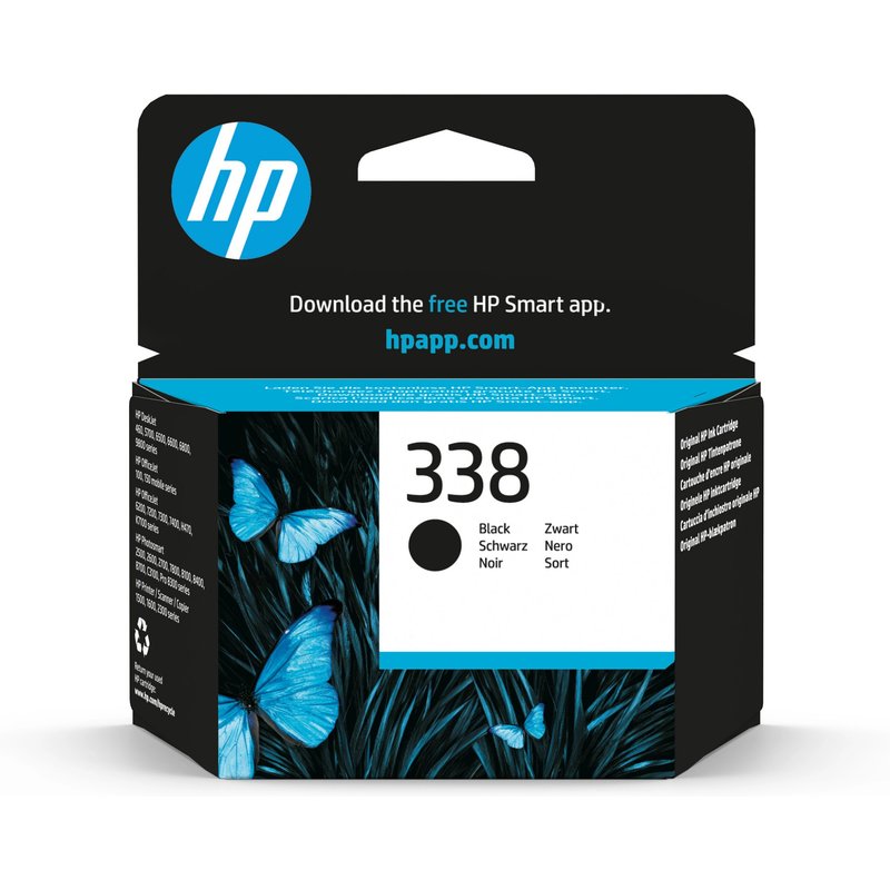 HP C8765EE/338 Printhead cartridge black. 480 pages ISO/IEC 24711 11ml