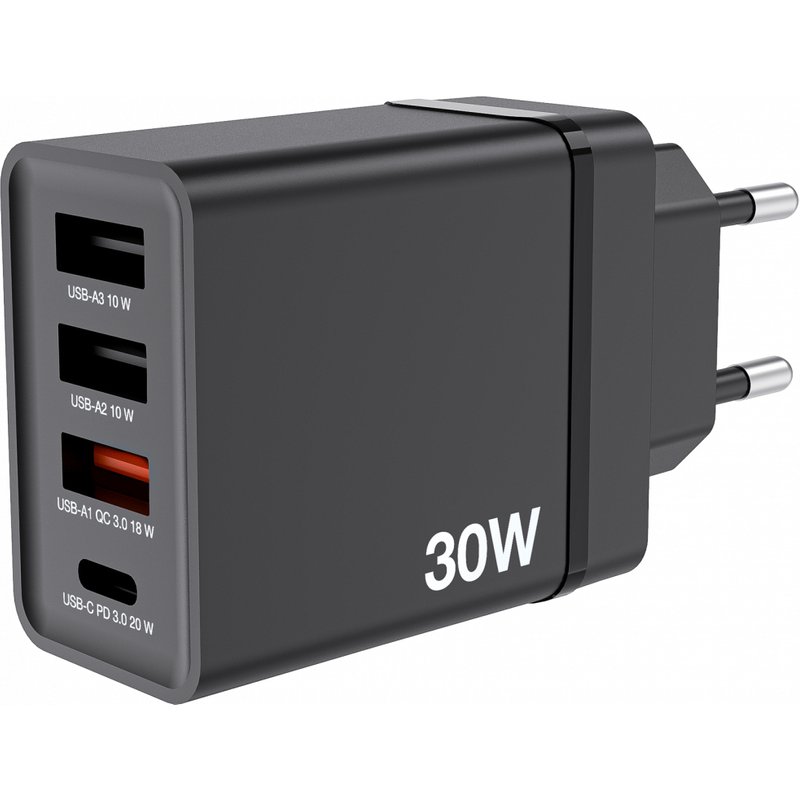 Verbatim 49700 mobile device charger Universal Black AC Fast charging