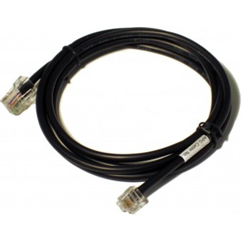 APG Cash Drawer RJ-12/RJ-45 parallel cable Black 1.5 m