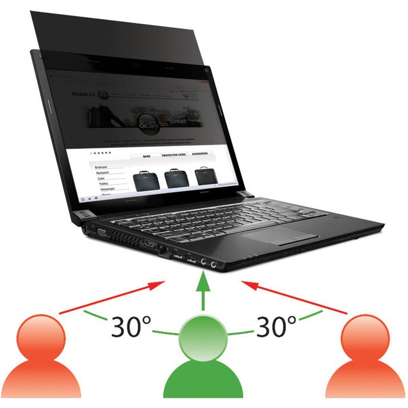 Mobilis 016226 display privacy filter 33.8 cm (13.3") Laptop Frameless display privacy filter
