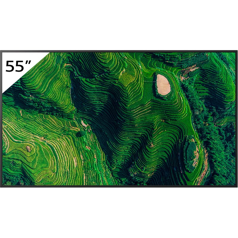 Sony BRAVIA FW-55BZ35P 55 High brightness 500 nit 4K HDR professional display with Deep Black Non-Glare Standard and IP5X dust resistance