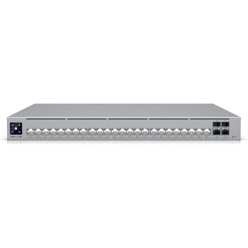 Ubiquiti UniFi Pro HD 24 PoE Managed L2/L3 2.5G Ethernet (100/1000/2500) Power over Ethernet (PoE) 1U Grey
