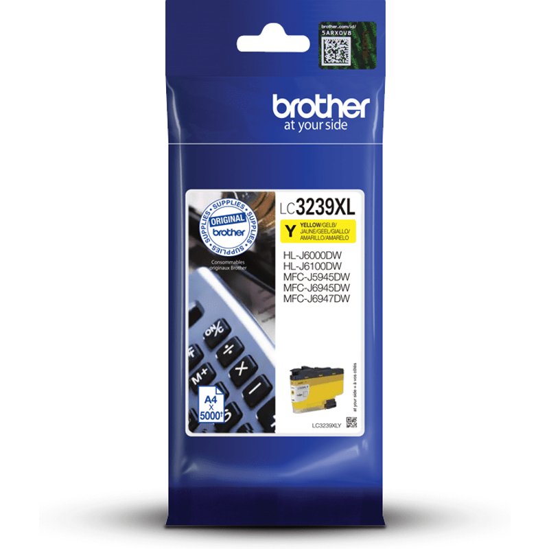 Brother LC-3239XLY ink cartridge 1 pc(s) Original High (XL) Yield Yellow