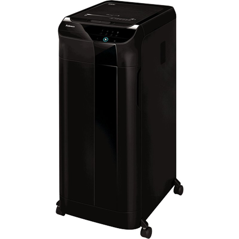 Fellowes AutoMax 600M paper shredder Micro-cut shredding 60 dB 23 cm Black