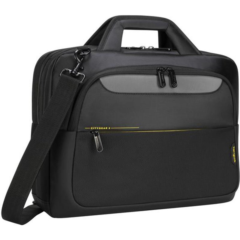 Targus Citygear. Case type: Briefcase Maximum screen size: 39.6 cm (15.6") Shoulder strap. Weight: 1.21 kg. Surface coloration: Monochromatic