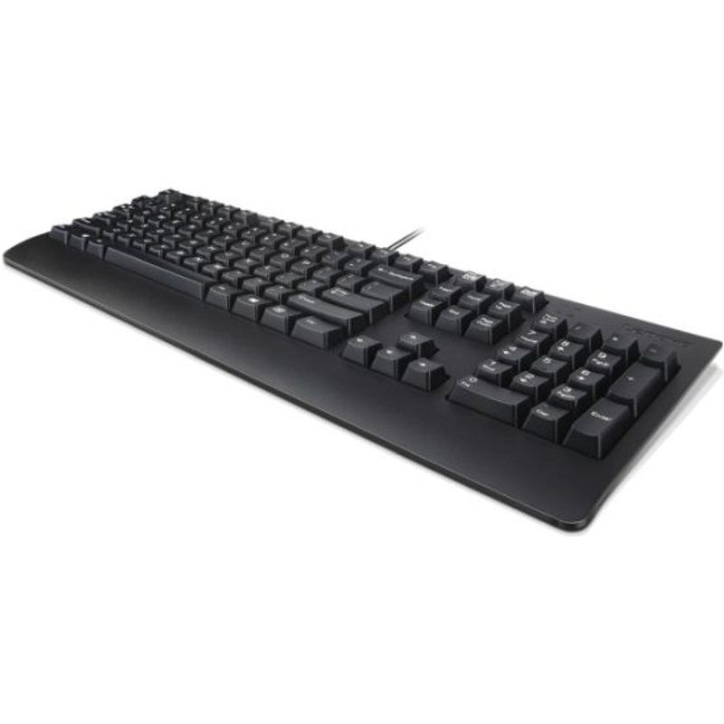 Lenovo Preferred Pro II keyboard USB QWERTY Spanish Black