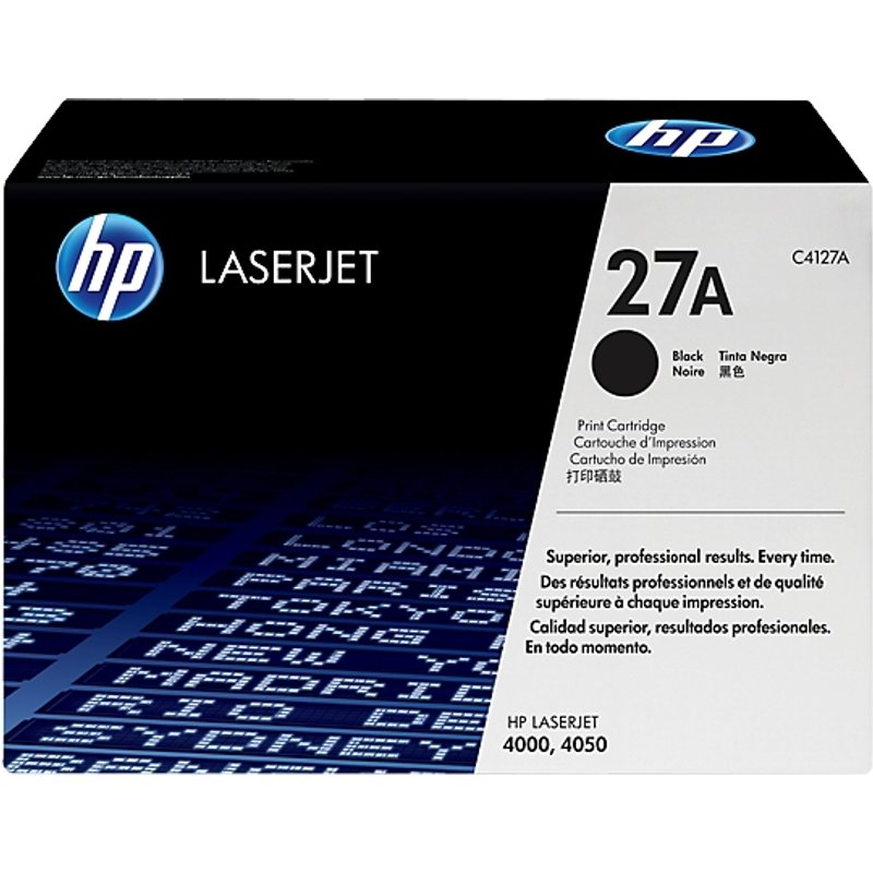 HP C4127X/27X Toner cartridge black. 10K pages ISO/IEC 19752 for Canon