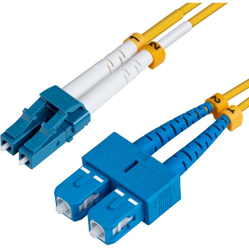 Microconnect FIB421005 InfiniBand/fibre optic cable 5 m LC SC Yellow