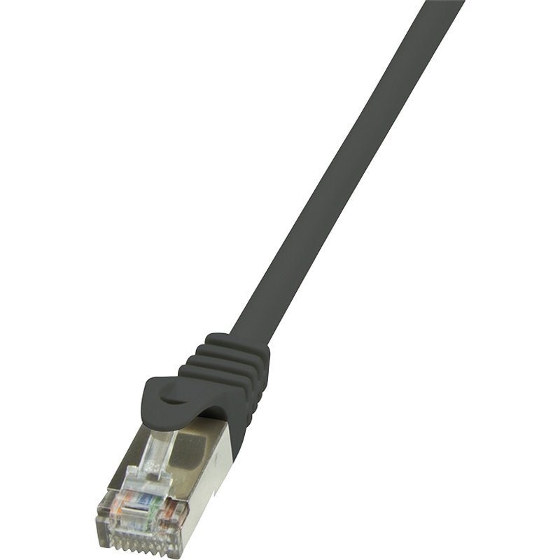 LogiLink 7.5m. Cat6 networking cable Black 7.4 m F/UTP (FTP)
