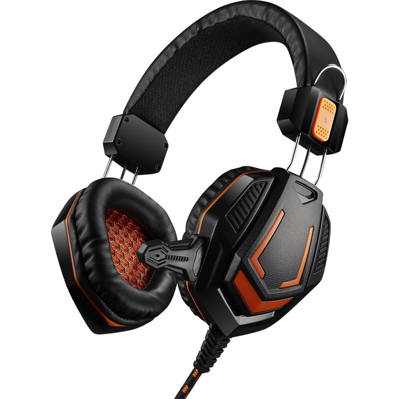 Canyon Multiplatform Gaming Headset Wired Head-band Black. Orange