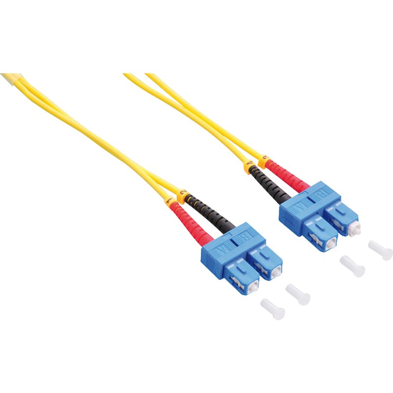 LogiLink FP0SC10 InfiniBand/fibre optic cable 10 m SC Yellow