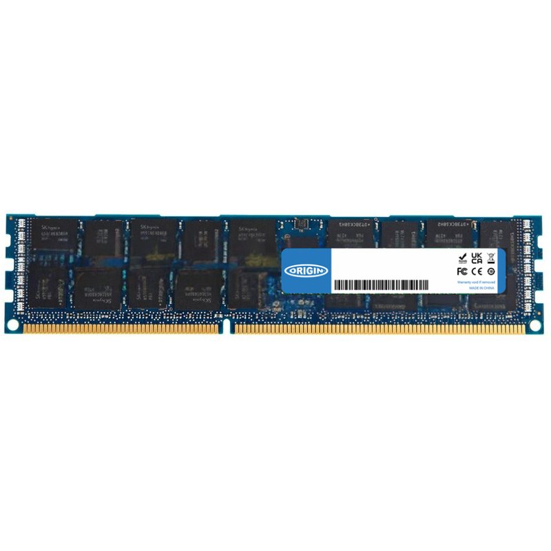 Origin Storage 16GB DDR3 1600MHz RDIMM 2Rx4 ECC 1.35V