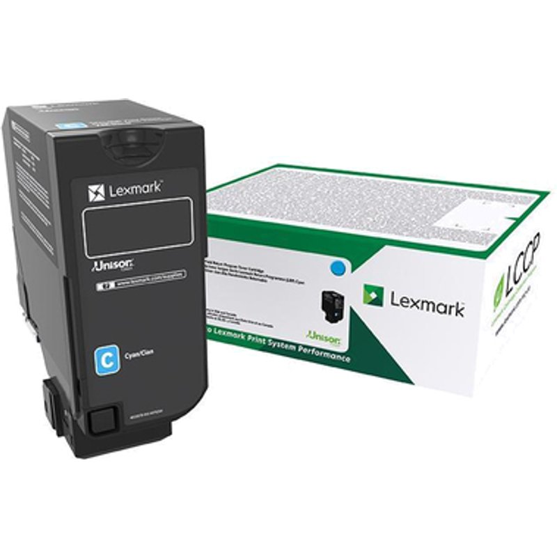 Lexmark 75B20C0 Toner-kit cyan return program. 10K pages ISO/IEC 19752