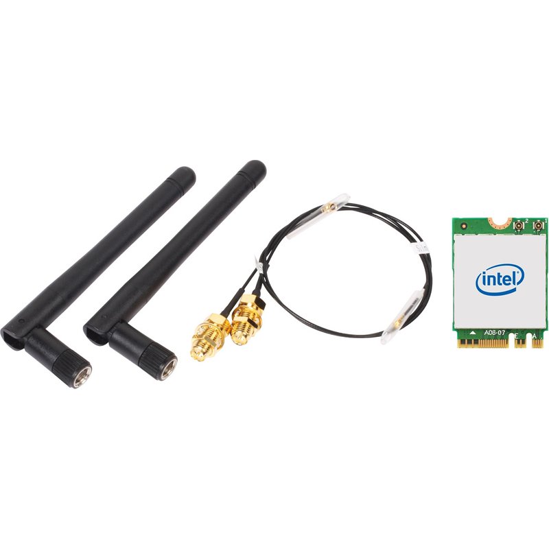 Shuttle WLN-M12 - Intel WLAN-AX210/Bluetooth Combo Kit with M.2 card.