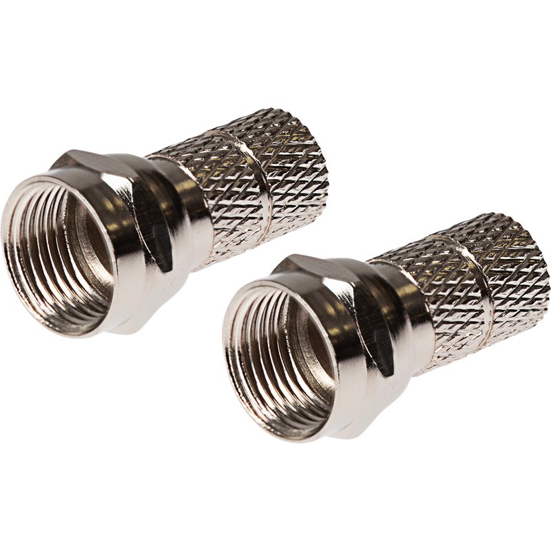 Maplin F Type Twist On Connector for Satellite Aerial Coaxial RG58U Ca